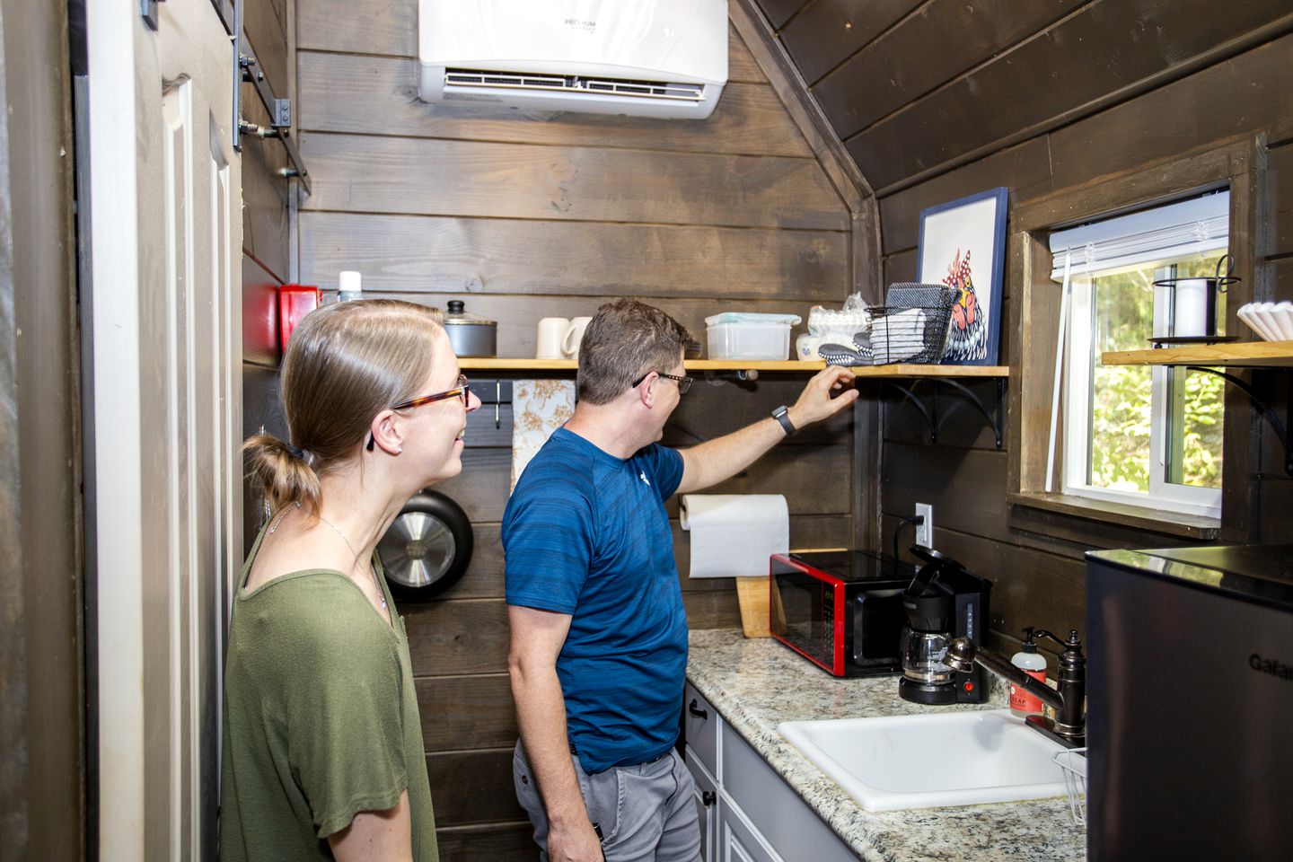 Cute Tiny House Glamping Rentals in Mill Spring, North Carolina