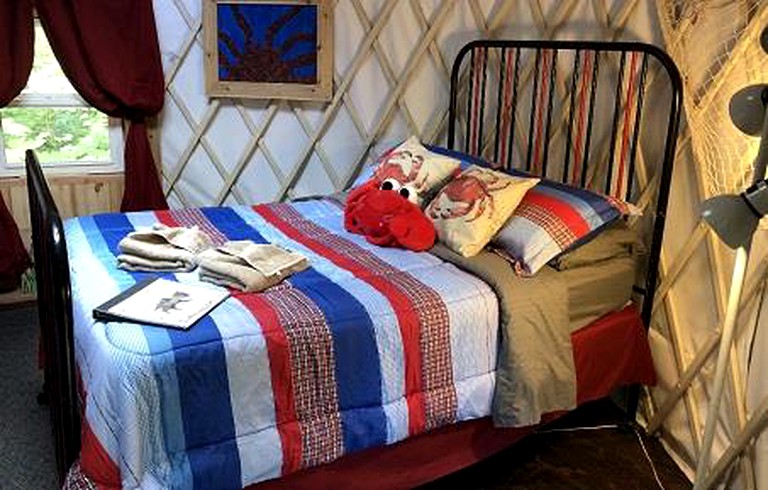 Yurts (United States of America, Seward, Alaska)