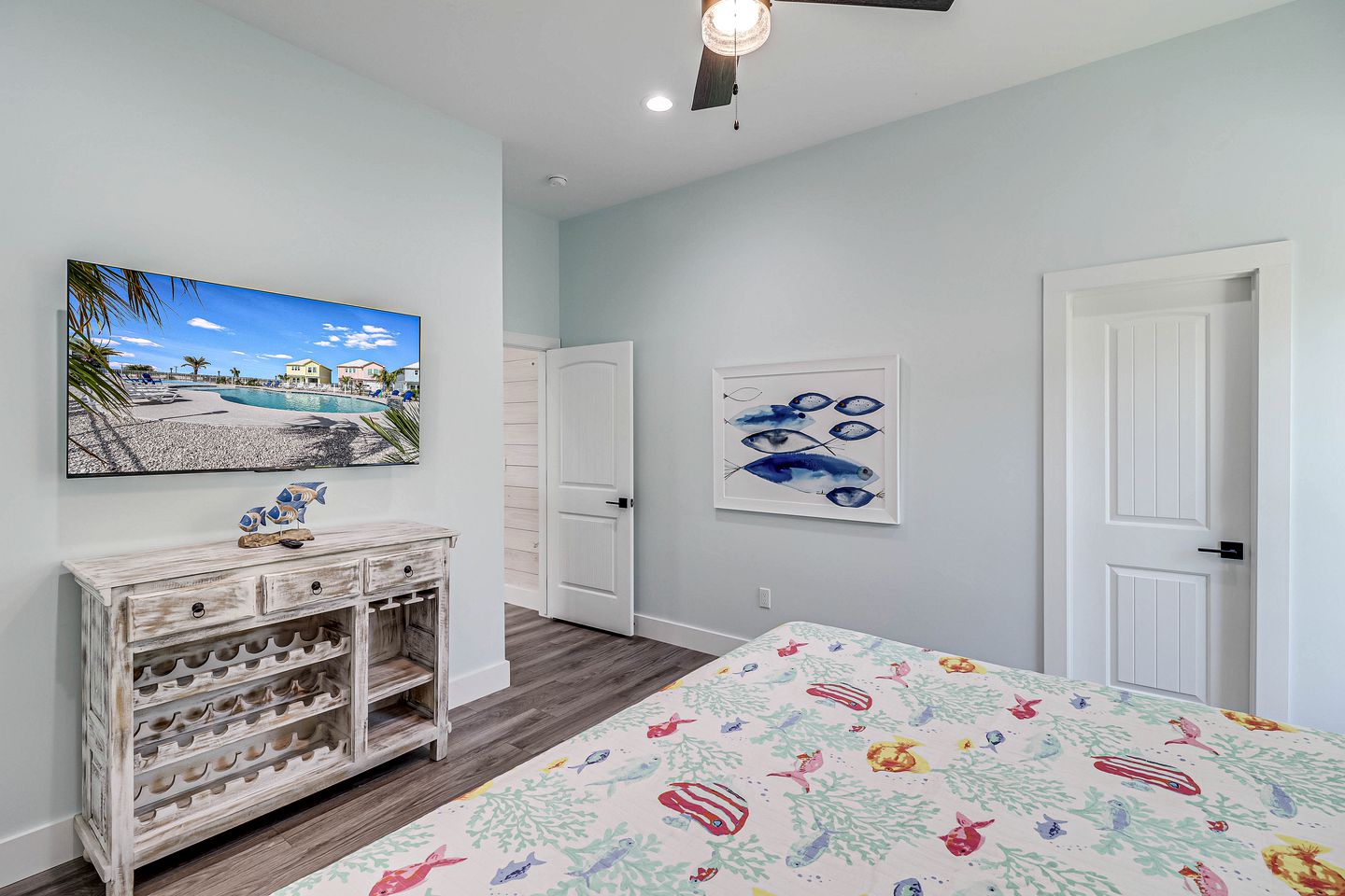 Getaways to this Stunning Rental in Rockport with Pool Access, for Family Glamping in Texas