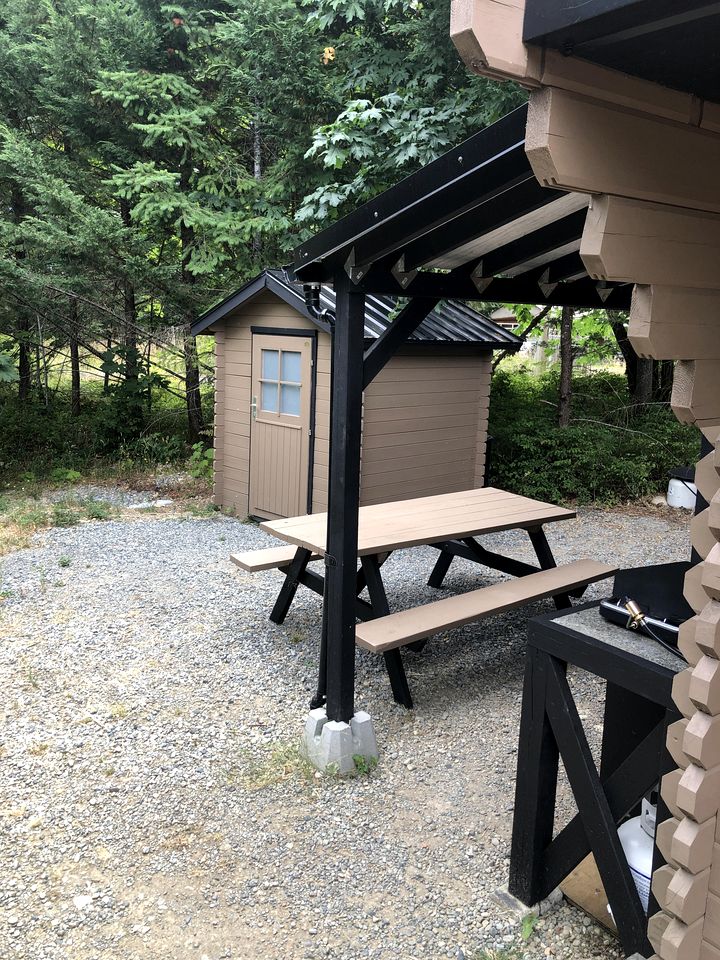 Charming Rustic Cabin Haven near Cowichan River in British Columbia’s Lush Valley