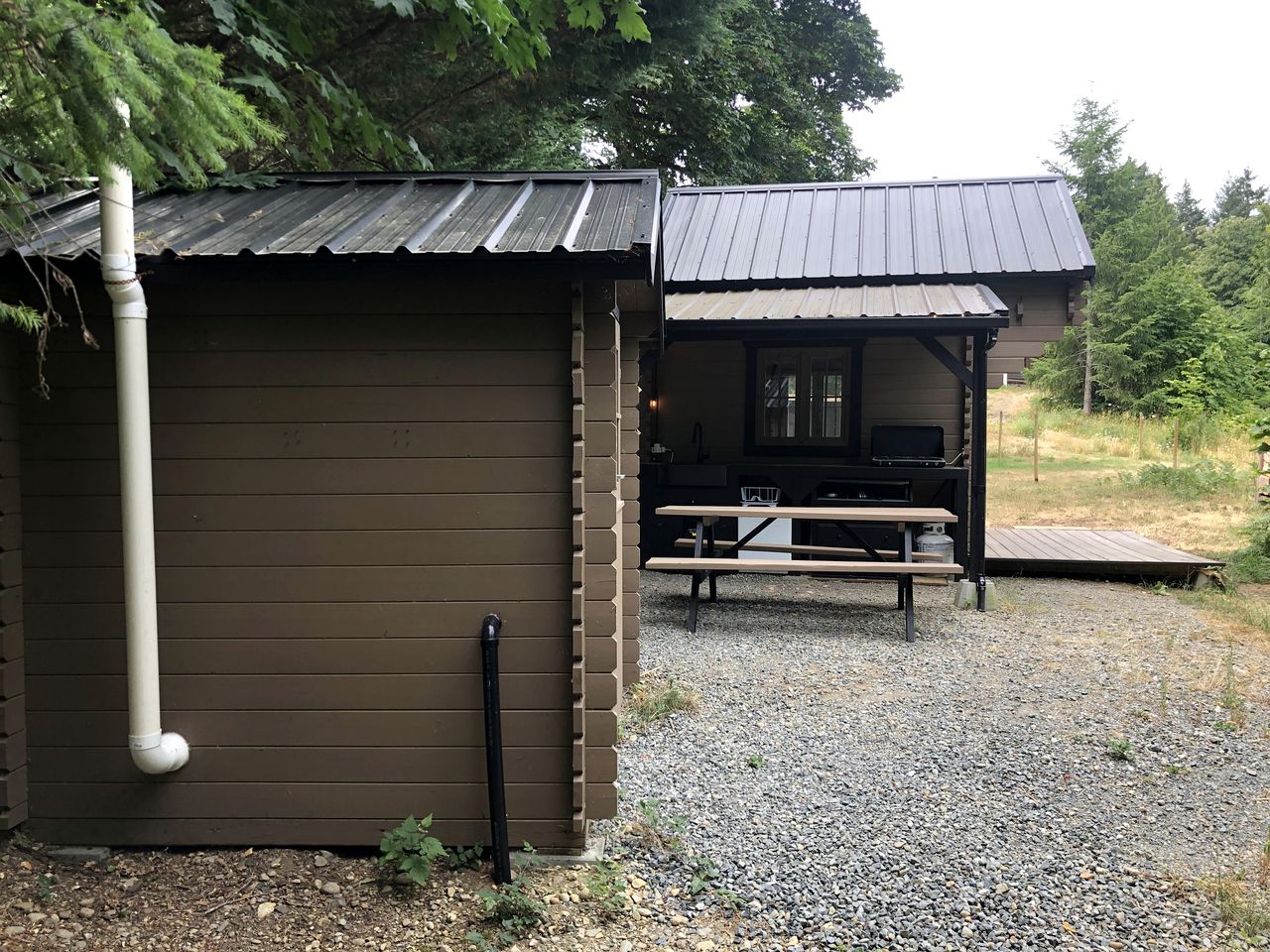 Charming Rustic Cabin Haven near Cowichan River in British Columbia’s Lush Valley