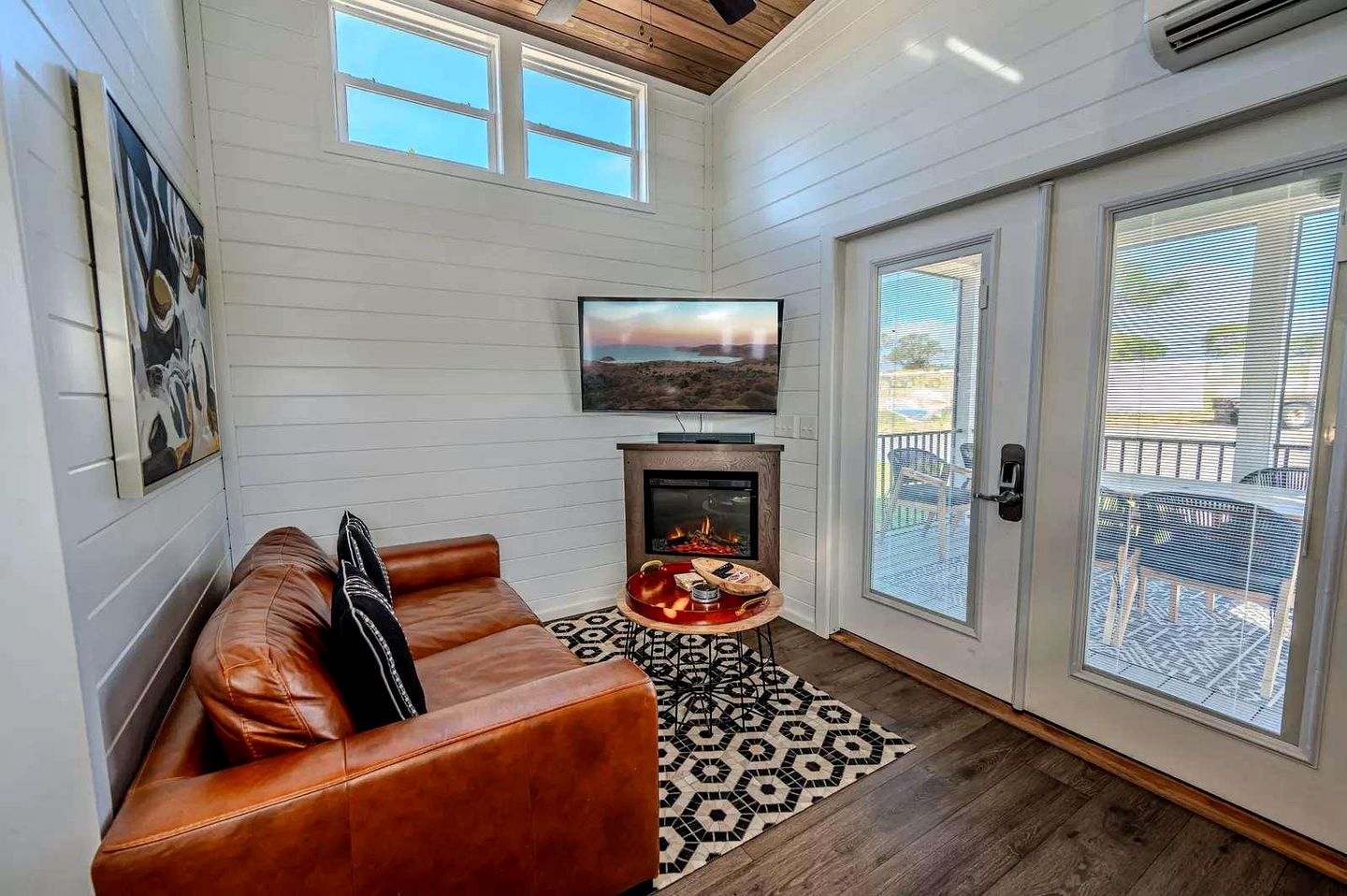 Thoughtfully Designed Tiny Home Retreat with Resort Amenities Near Fredericksburg, TX