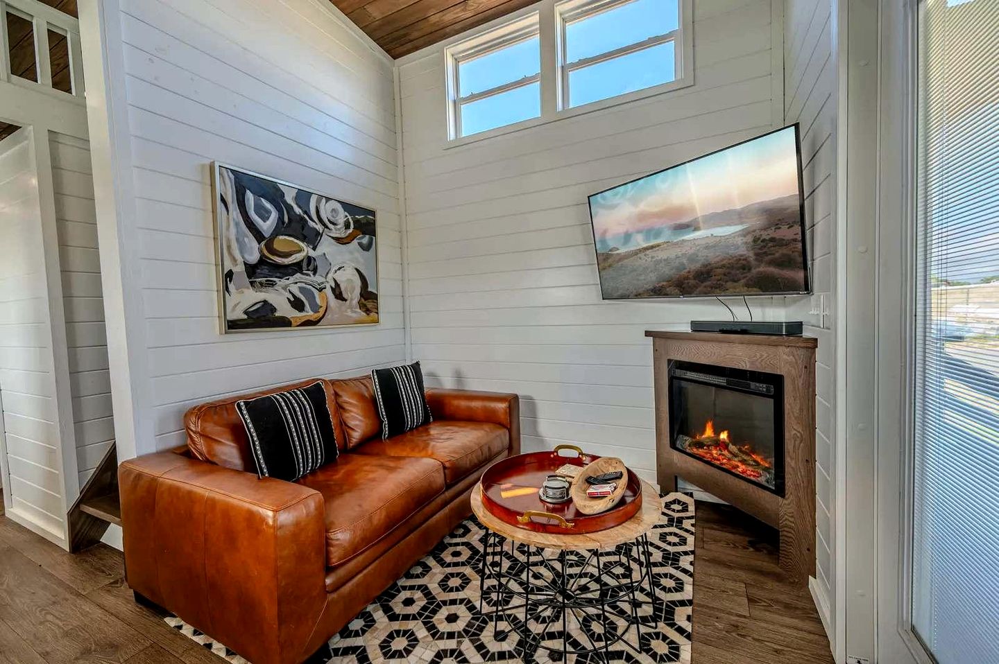 Thoughtfully Designed Tiny Home Retreat with Resort Amenities Near Fredericksburg, TX