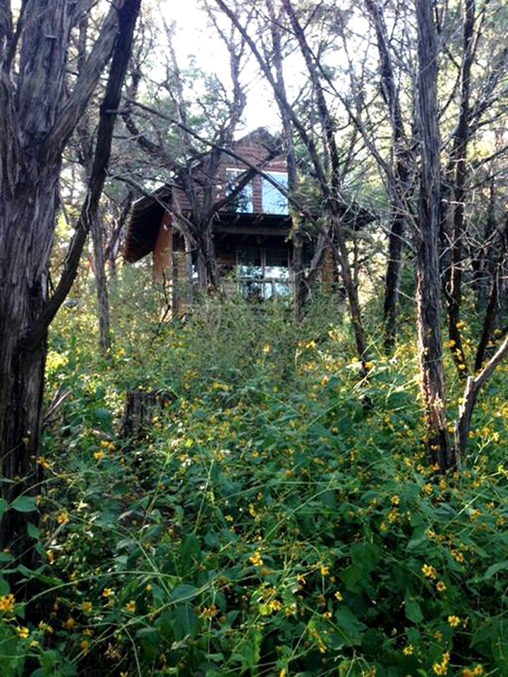 Rustic Two-Bedroom Cabin Rental on Hamilton Creek in Texas Hill Country