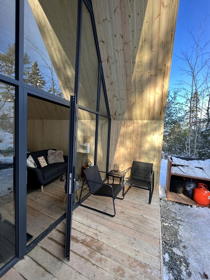 Heavenly A-Frame with Barbacue and Fire Pit in Porters Lake, Nova Scotia