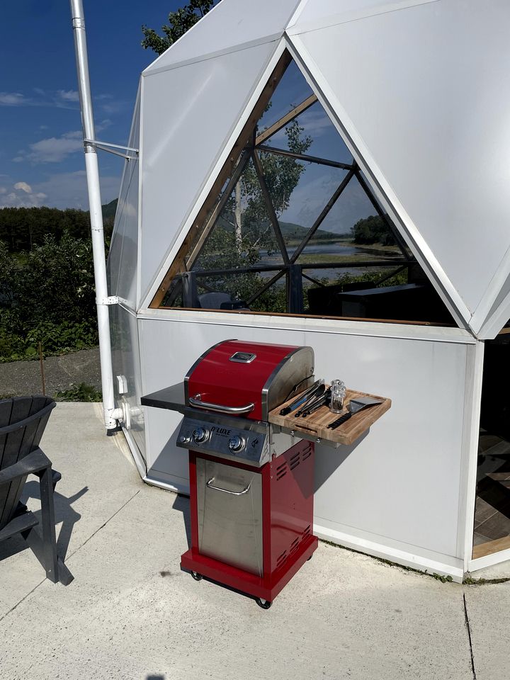 Incredible Dome Rental in Flatlands, New Brunswick with Hot Tub and Spectacular Views