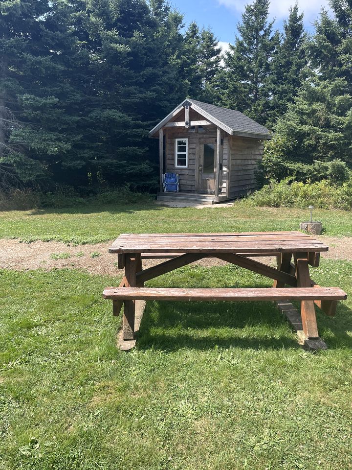 Cozy Wooden Pod Nestled Amidst Trees in Ingonish Beach, Nova Scotia