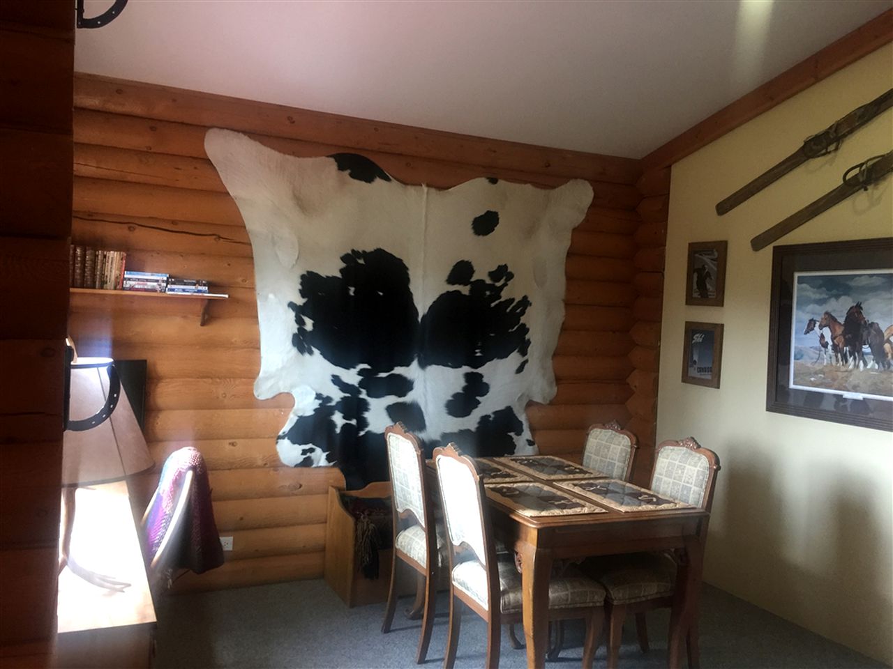 Log Cabin on a Working Ranch set in Idyllic Countryside near Clearwater, British Columbia