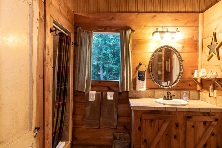 Log Cabins (United States of America, Brenham, Texas)