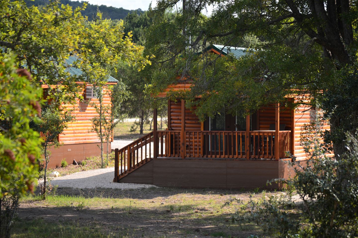 Lovely Log Cabin Rental for Four near San Antonio Texas