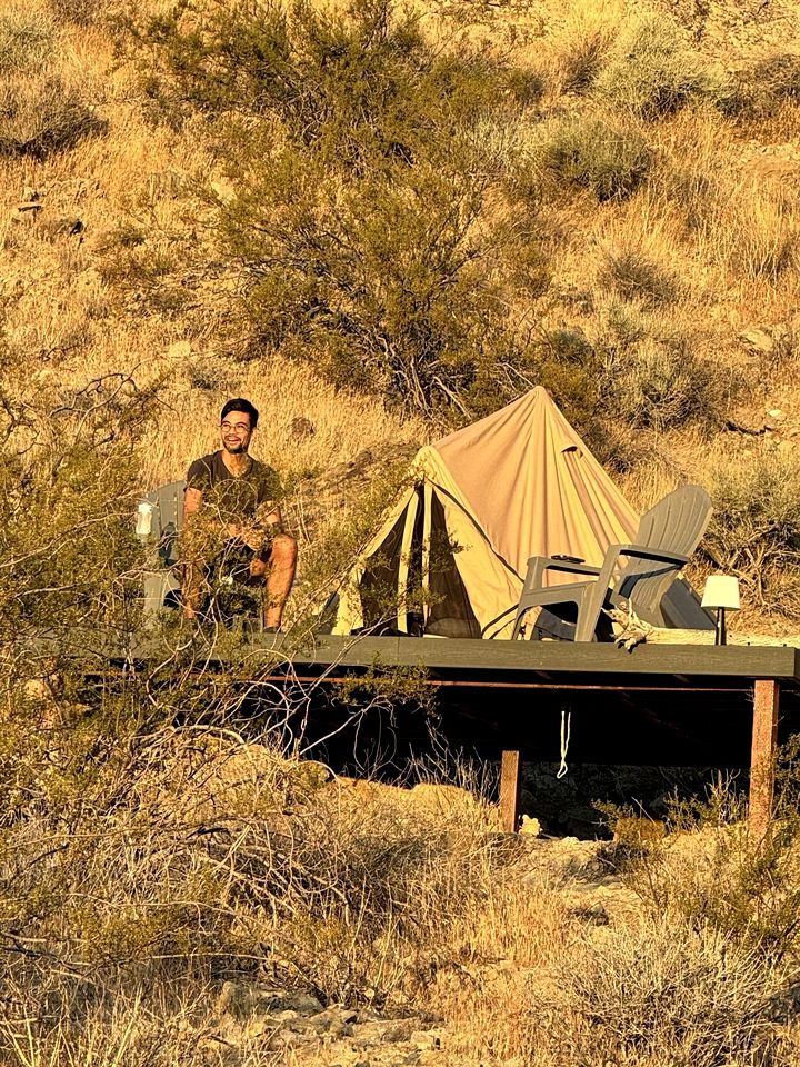 Luxurious and Comfy Bell Tent in the Stunning Nevada Desert