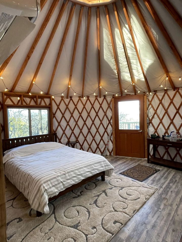 Luxury Yurt makes for a Brilliant Texan Retreat