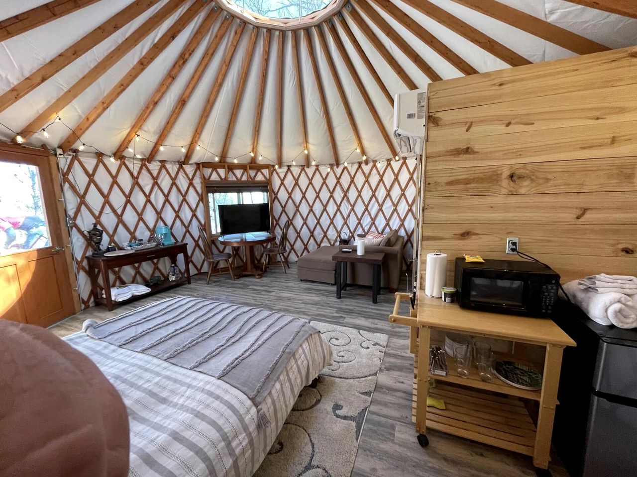 Luxury Yurt makes for a Brilliant Texan Retreat