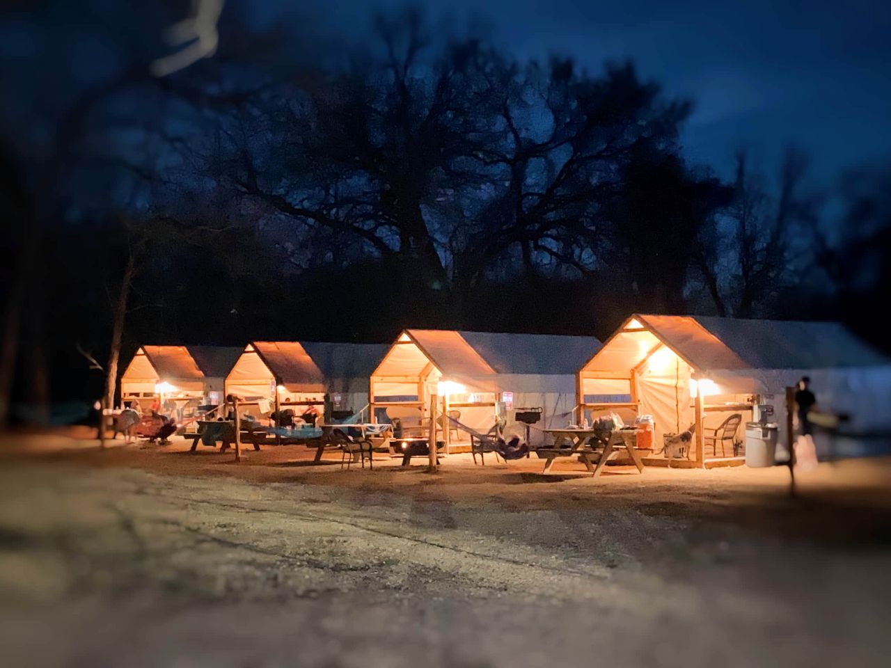 M Son's Marvelous Glamping Destination in Kingsbury, TX
