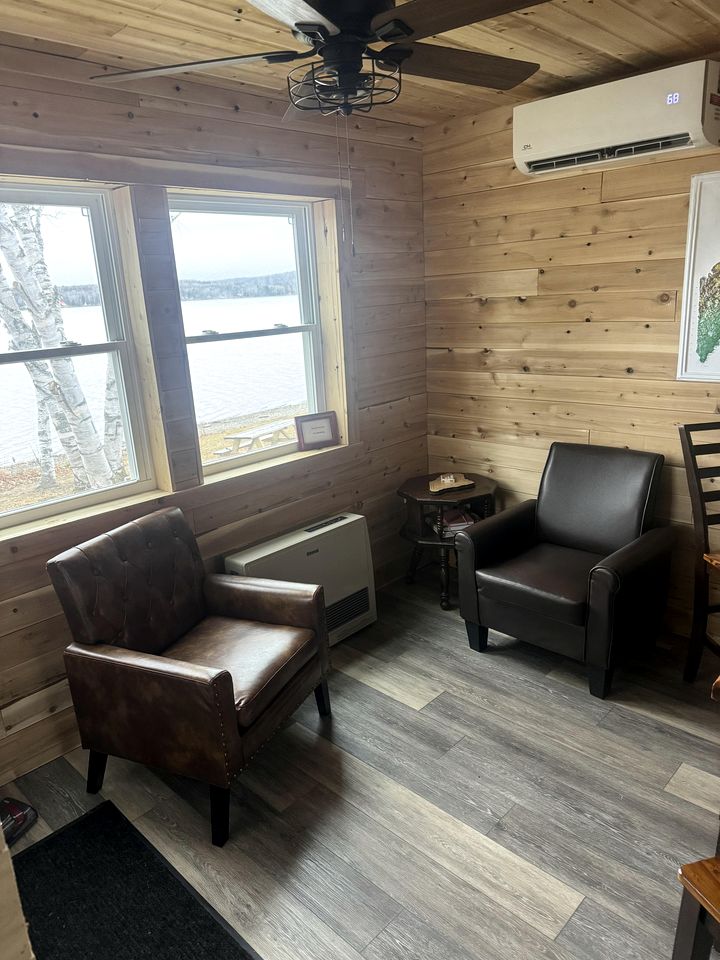 Magnificent Cabin Nestled Amidst Trees in Portage Lake, Maine