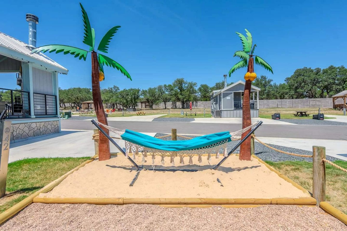 Charming Tiny Home Retreat with Resort-Style Pool Near Fredericksburg, TX