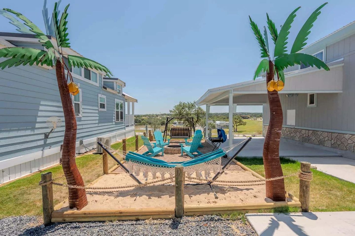 Charming Tiny Home Retreat with Resort-Style Pool Near Fredericksburg, TX