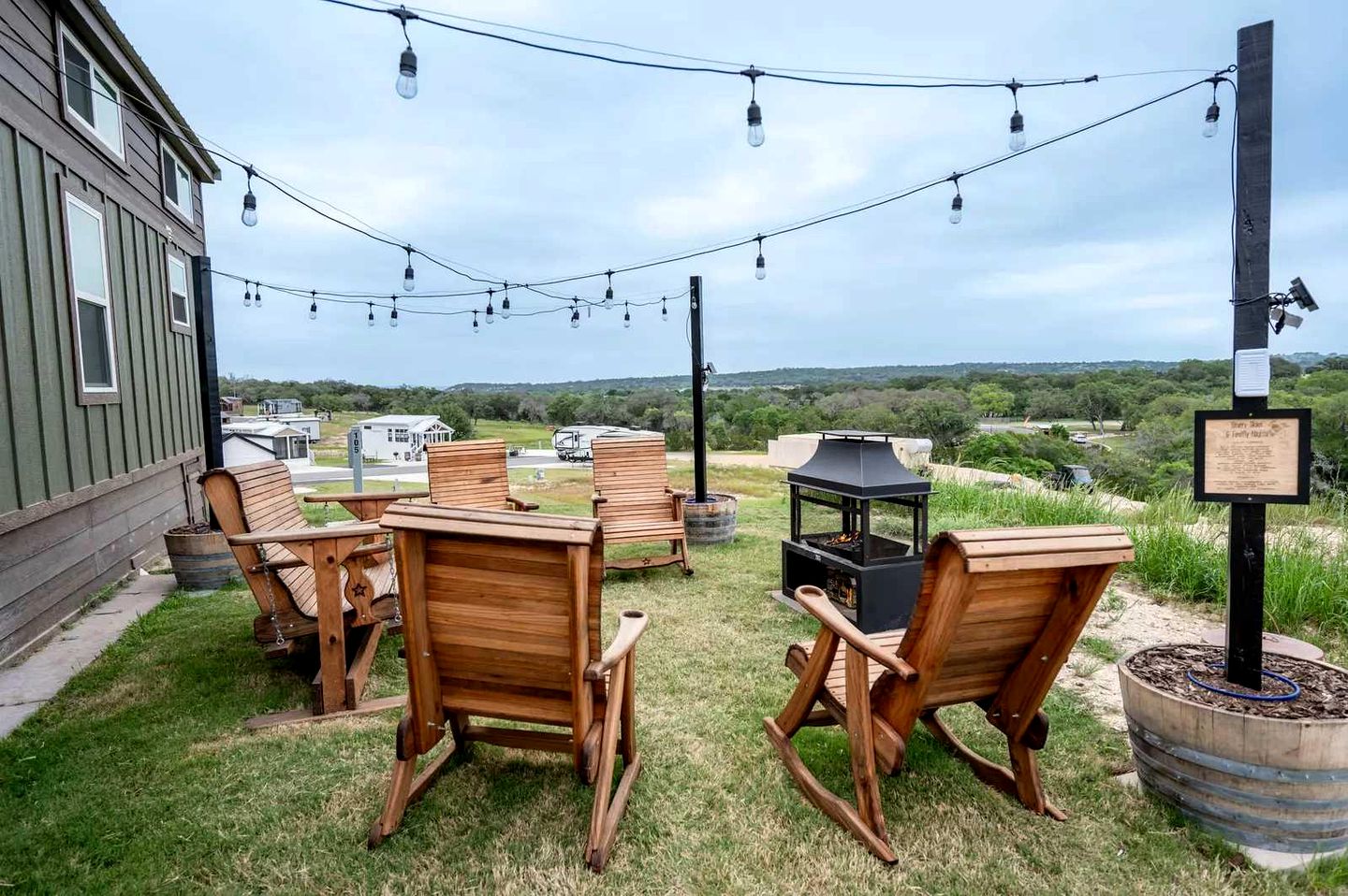 Upscale Tiny Home Retreat with Resort Amenities Near Downtown Fredericksburg, Texas
