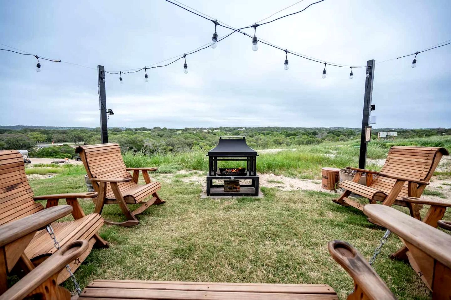Upscale Tiny Home Retreat with Resort Amenities Near Downtown Fredericksburg, Texas