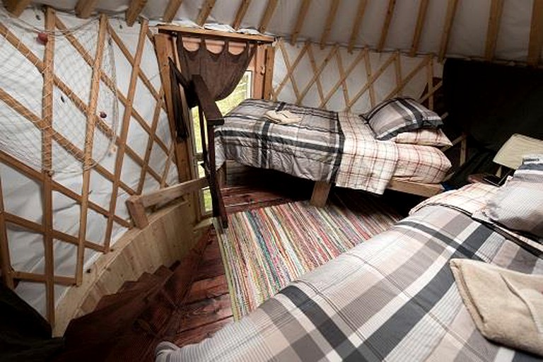 Yurts (United States of America, Seward, Alaska)