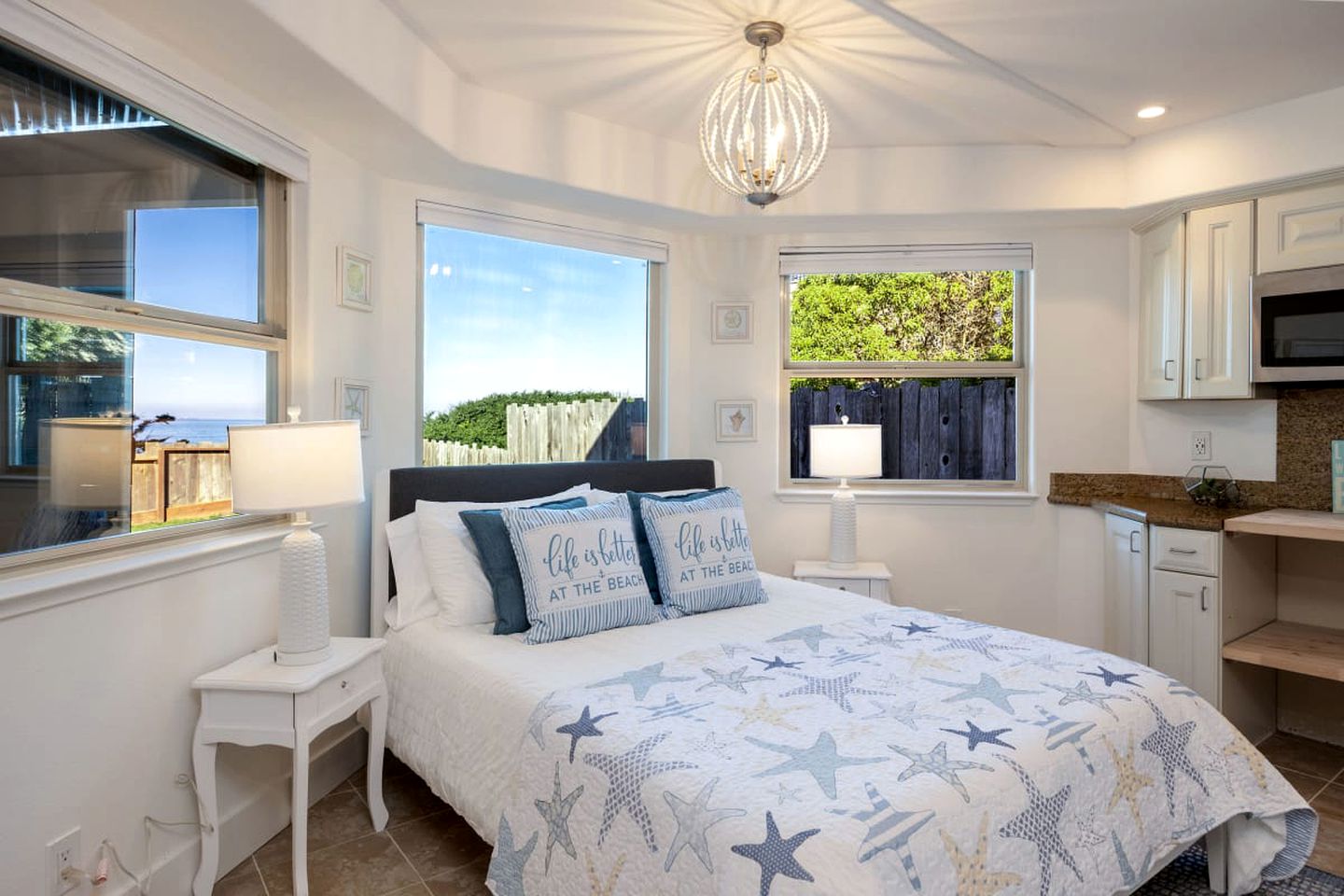 Oceanfront Vacation Rental by The Fitzgerald Marine Reserve in California