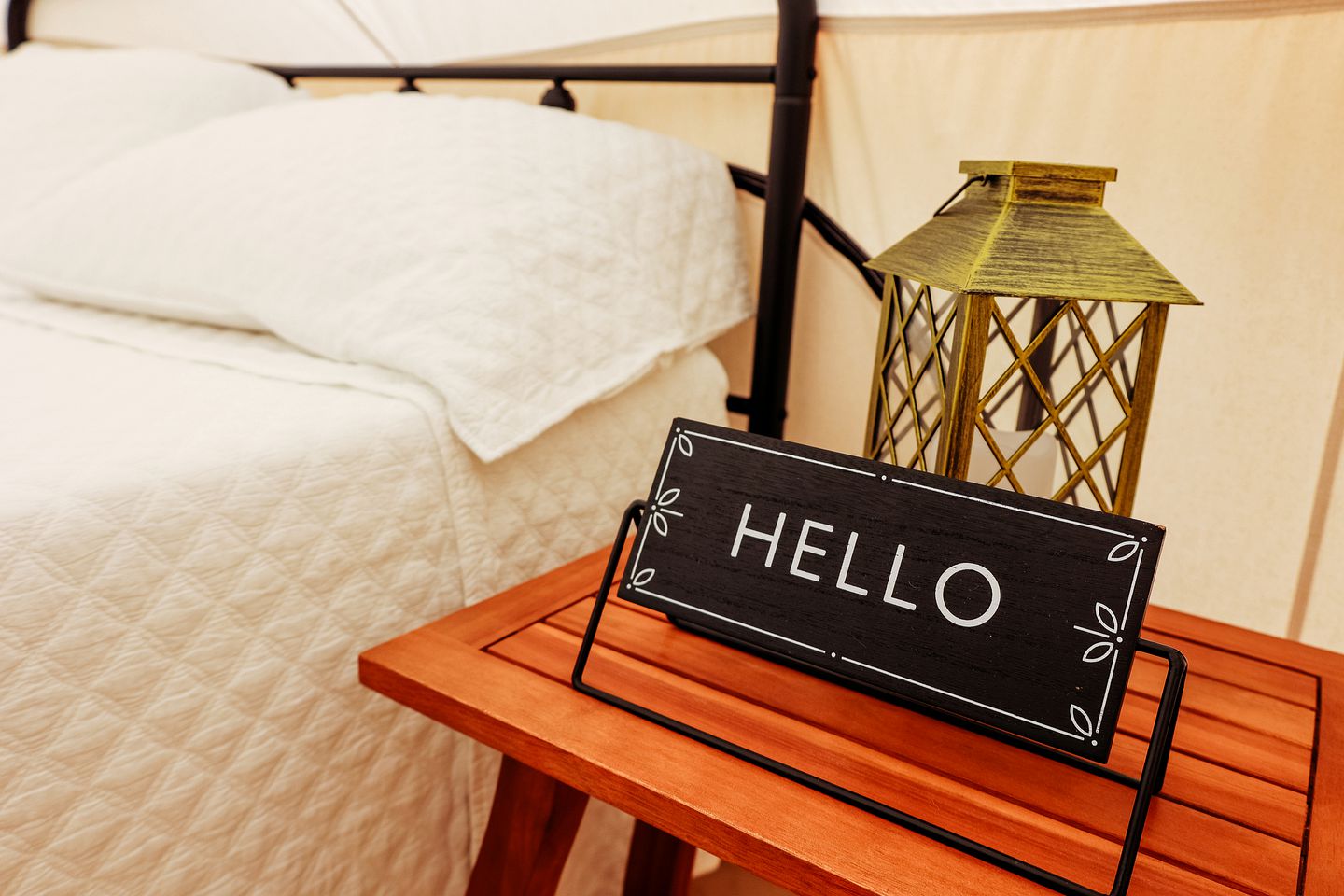Pet-Friendly Bell Tent for Memorable Glamping Vacations on Lake Cunningham, Omaha, Nebraska