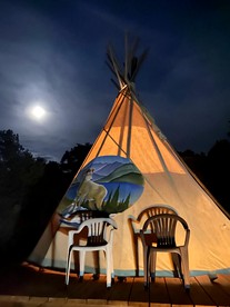 Pet Friendly Mountain Tipi for Glamping in Salida, Colorado photo 5