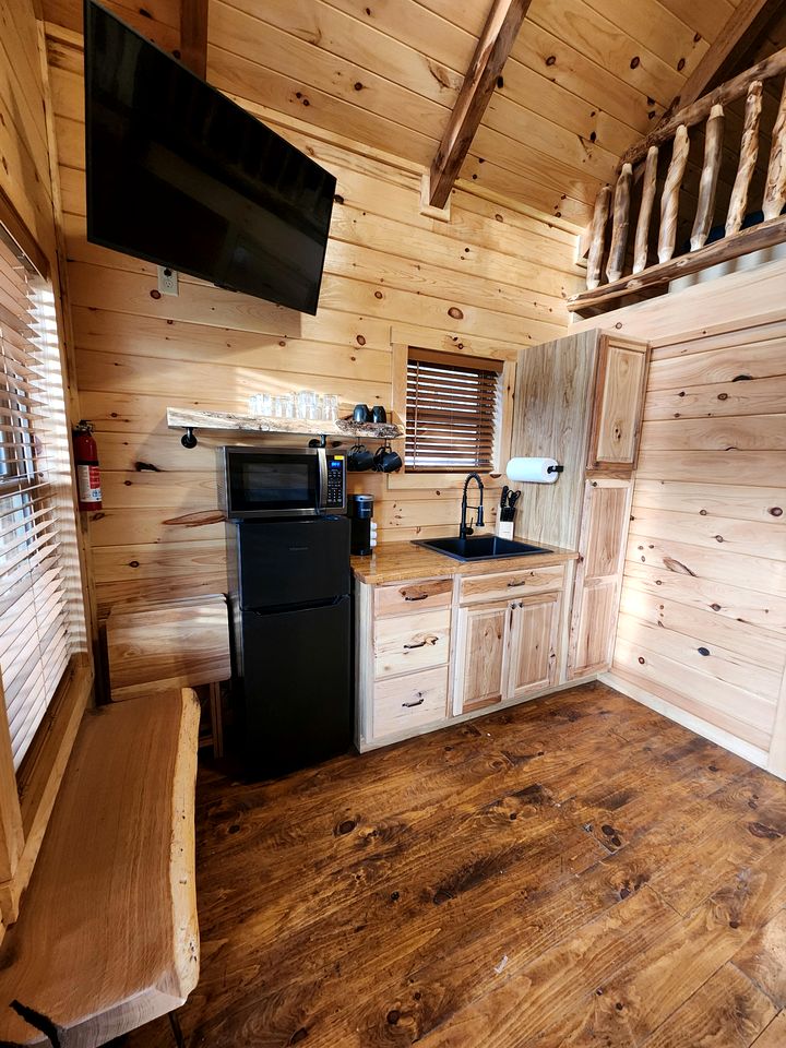 Pet-Friendly Tree Cabin by Tappan Lake with Lofted Space in Ohio