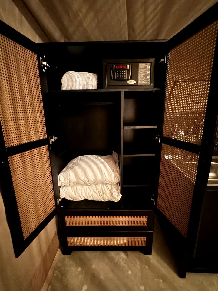 Deluxe Tented Cabin with Large Deck and Living Space in Puerto Rico