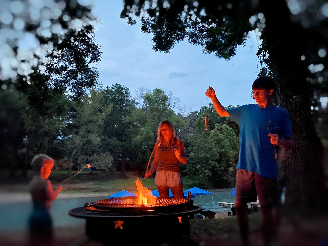 Quaint Safari Tent on the San Marcos River - Adventurous Glamping Getaway near Kingsbury, Texas