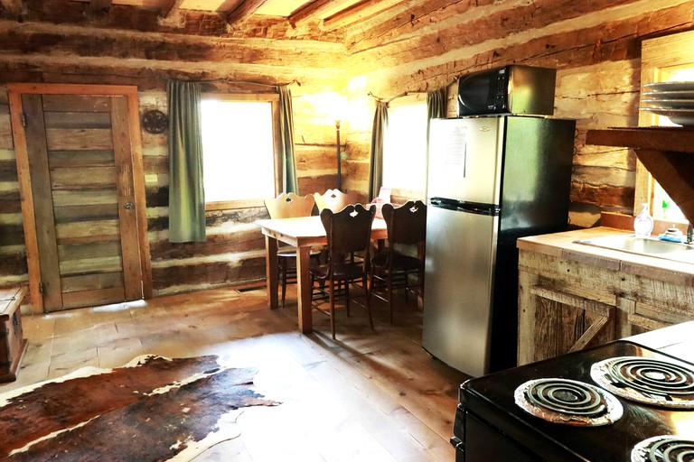 Log Cabins (United States of America, Brenham, Texas)