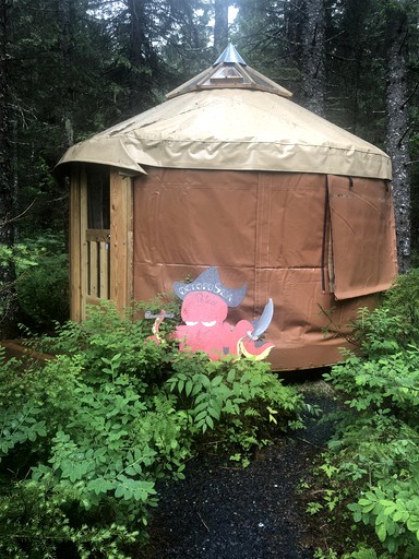 Yurts (United States of America, Seward, Alaska)