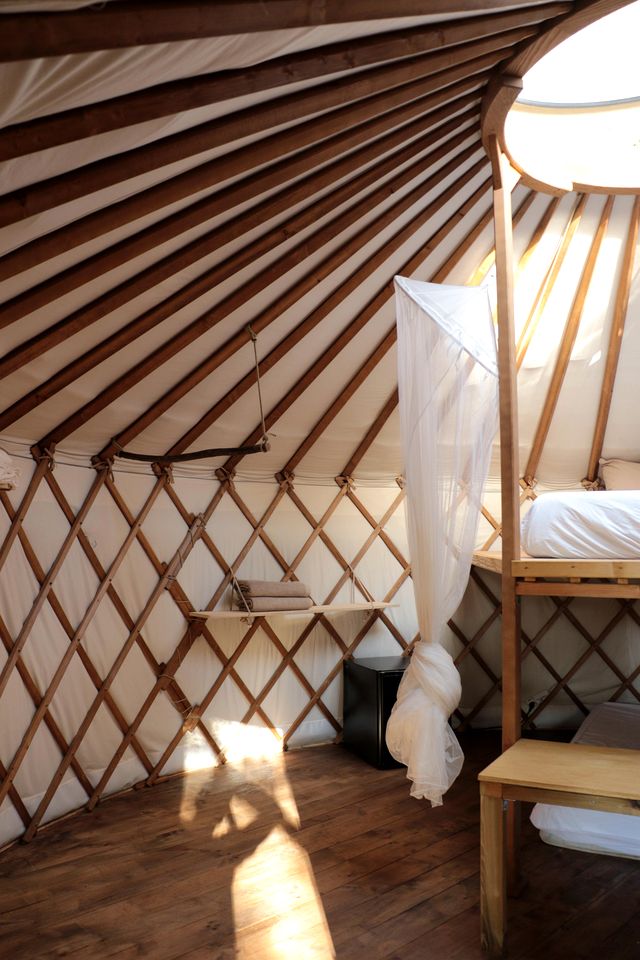 Secluded Off-Grid Yurt Stay with Outdoor Kitchen near Tramuntana Mountains, Mallorca