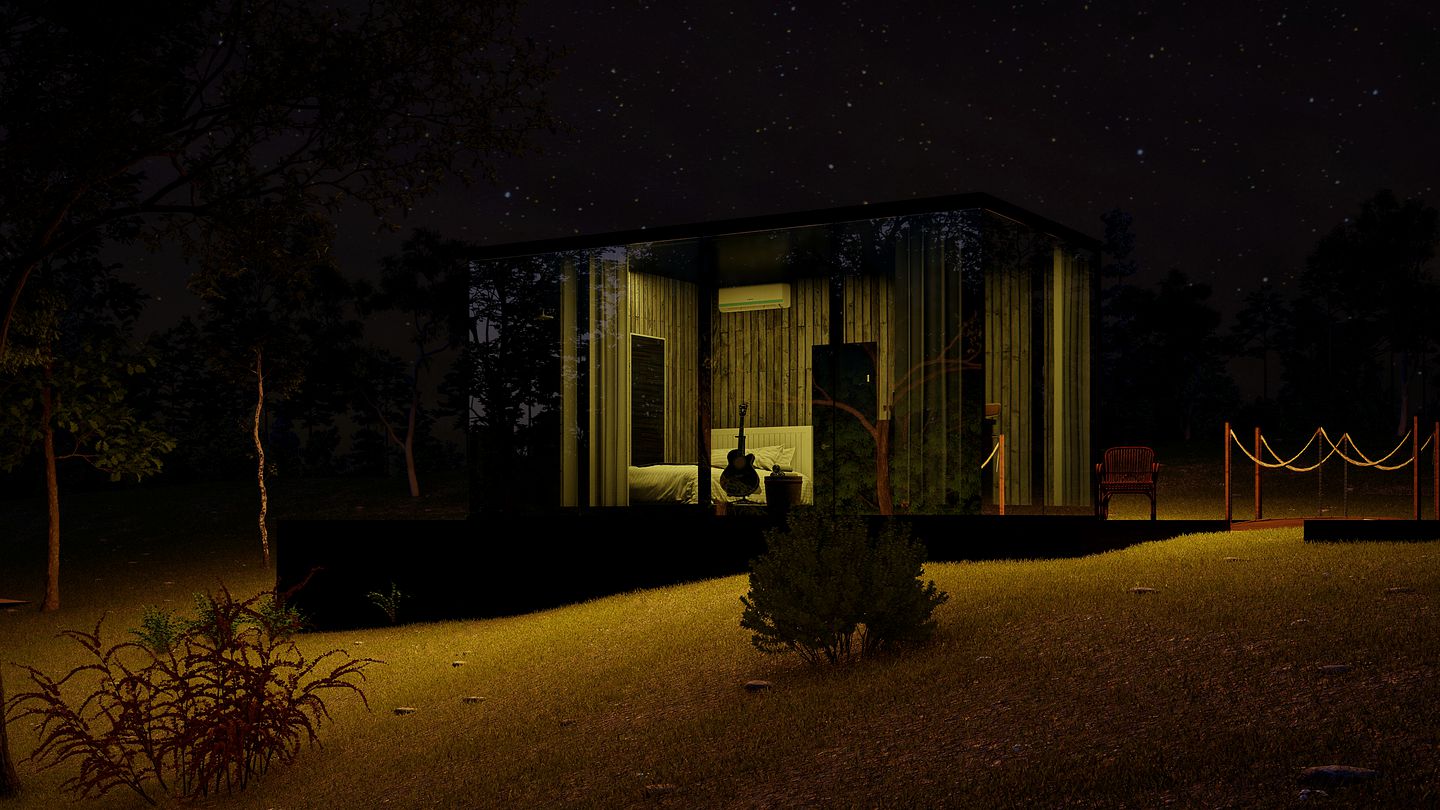 Spectacular Scenery Awaits: Modern Tiny House with Sauna in Coldspring, TX