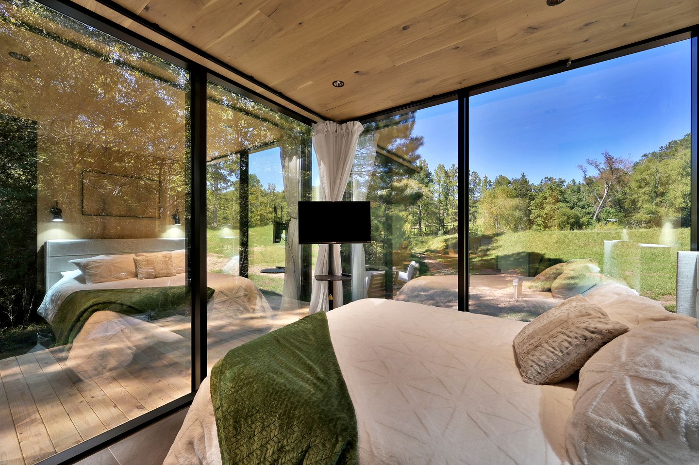 Spectacular Scenery Awaits: Modern Tiny House with Sauna in Coldspring, TX