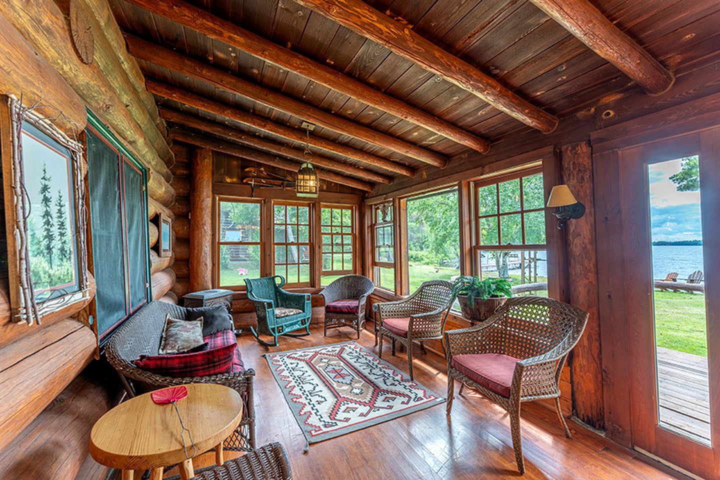 Stunning Lodge Rental for Family or Group Glamping on Big Lake, Minnesota