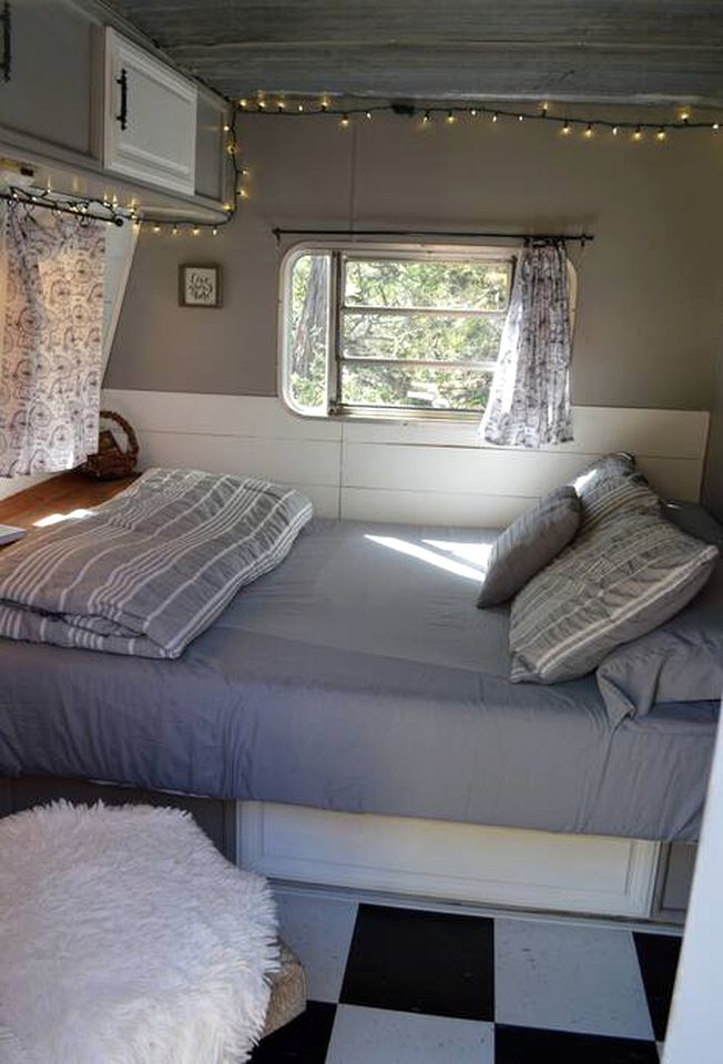 Texas Hill Country Vintage Caravan Glamping