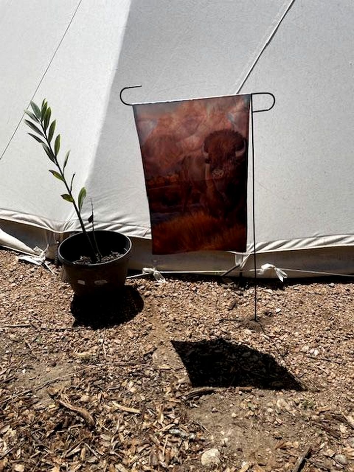 Spacious Tipi with Outdoor BBQ and Fire Pit in Texas