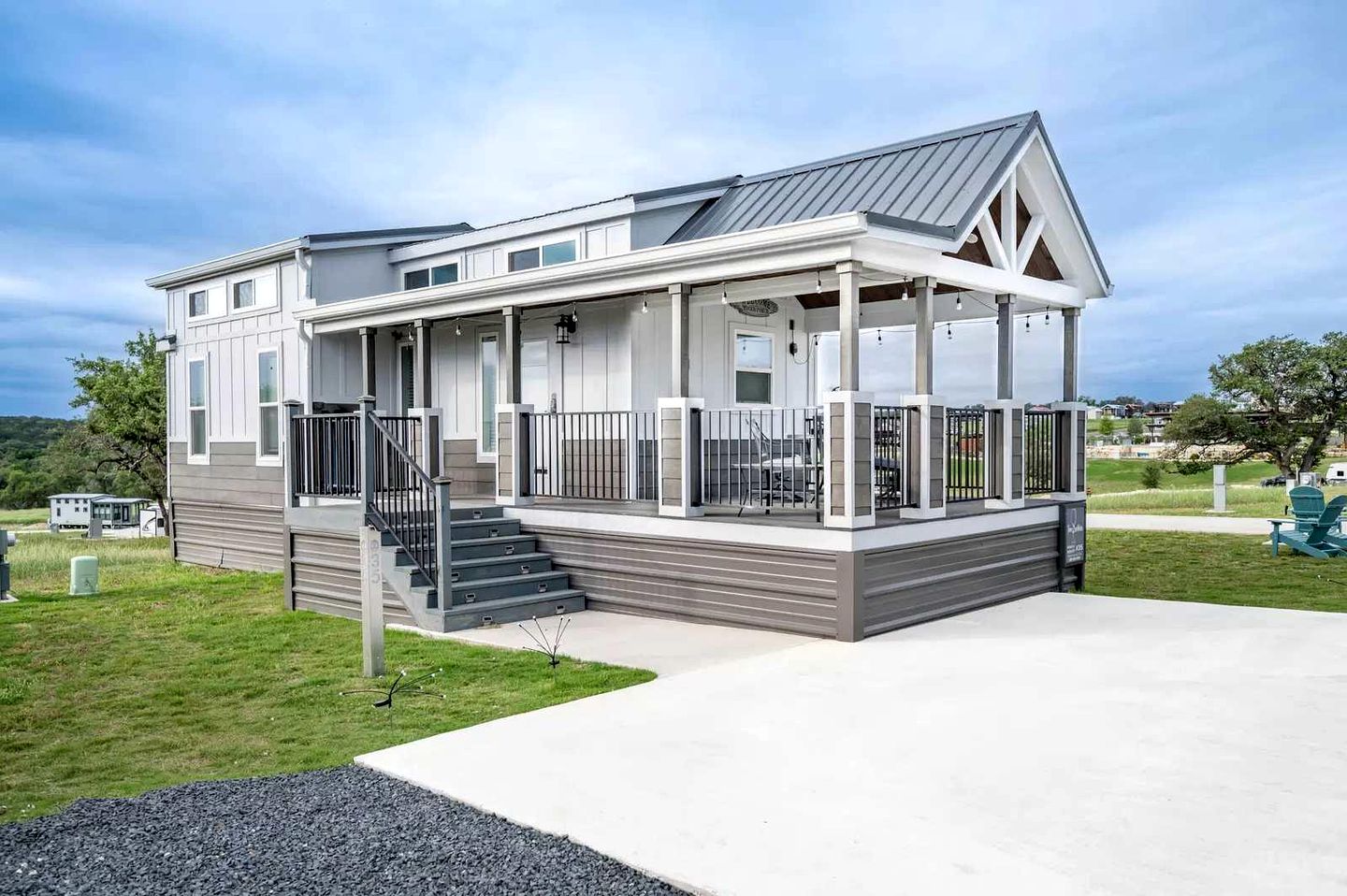 Welcoming Tiny Home Getaway with Resort Amenities Near Fredericksburg, TX