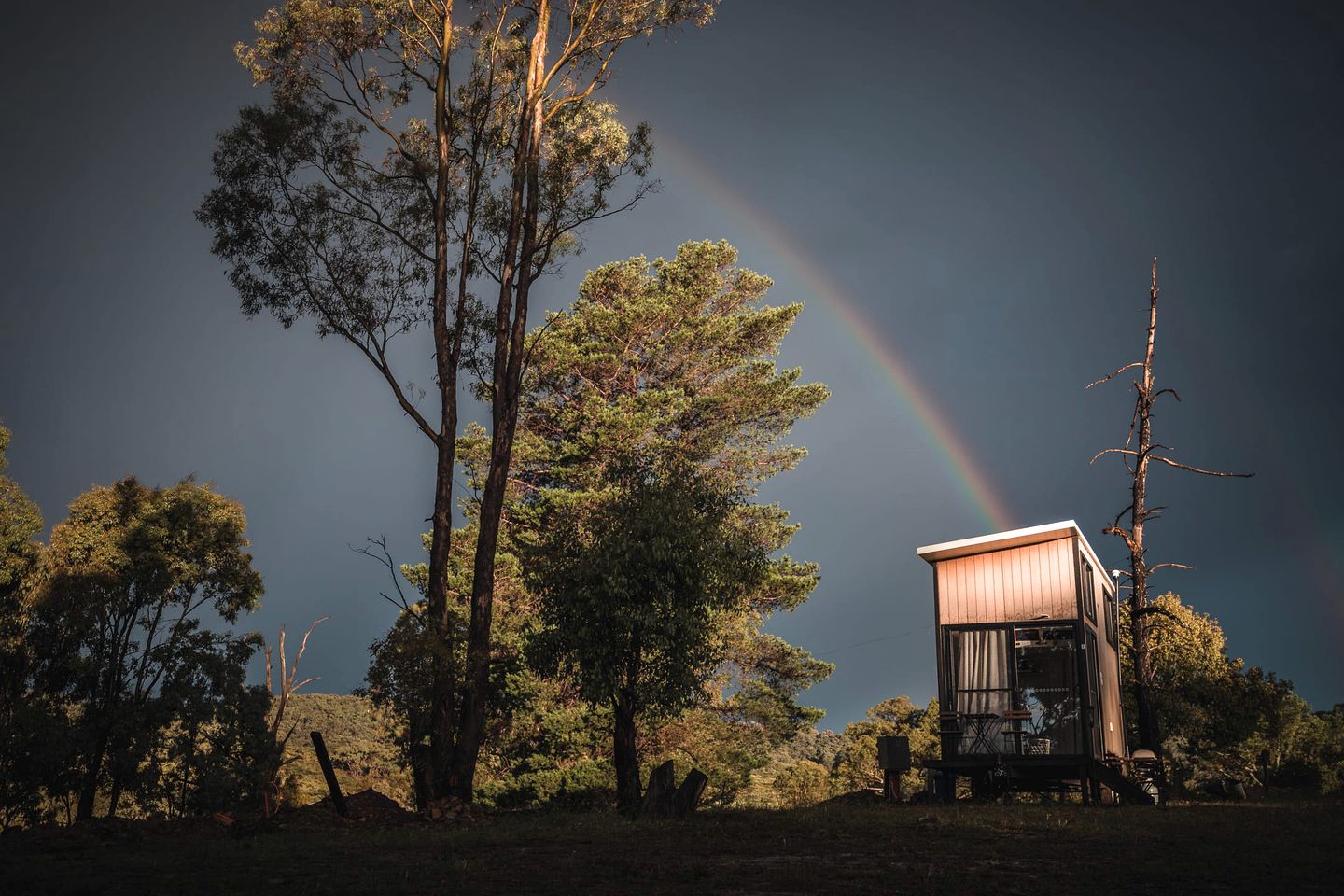 Charming Tiny Home Rental on a Working Alpaca Farm for Glamping in New South Wales