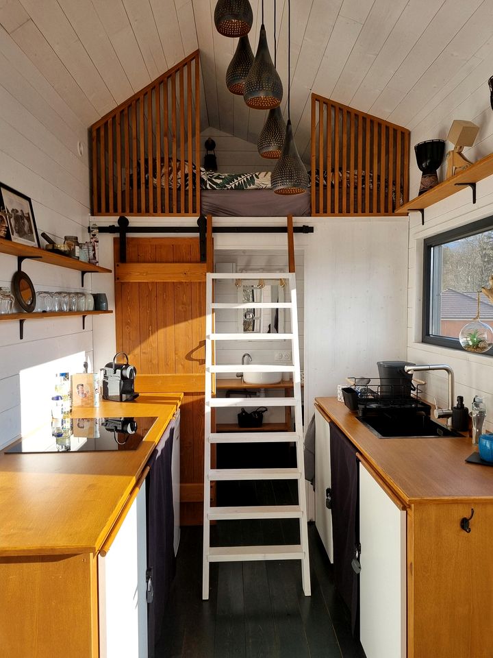 Cozy Tiny House with Incredible Panoramic Mountain Views in Saint Maurice Sur Moselle, France