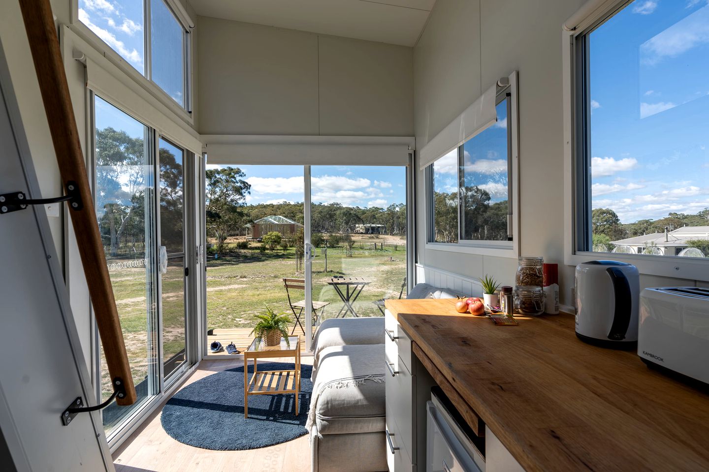 Peaceful Tiny House Rental on a Horse Farm for Glamping near Canberra