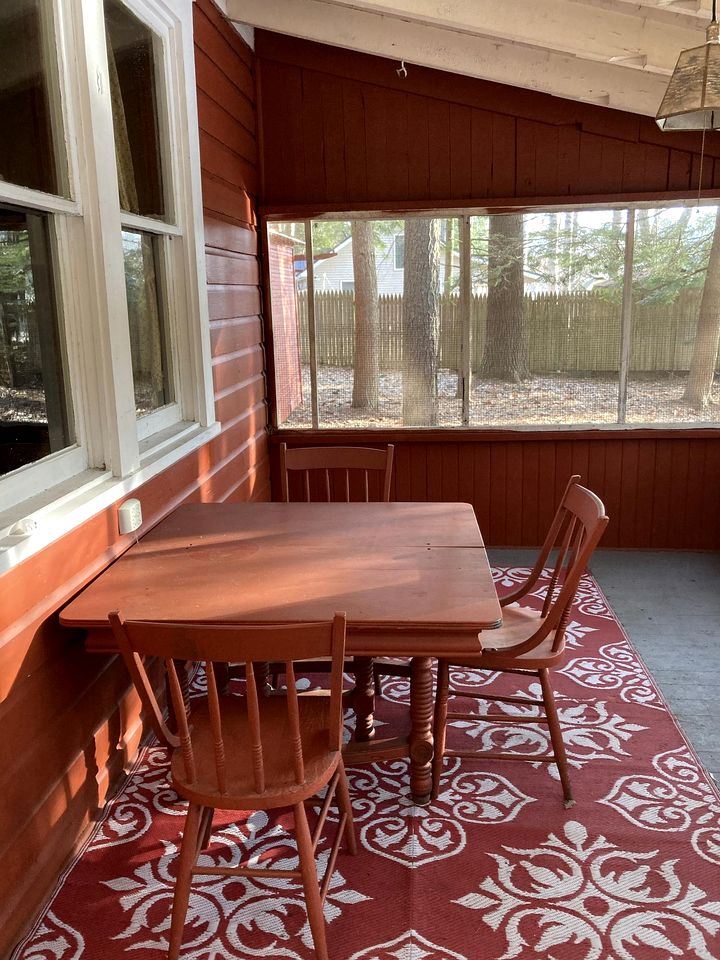 Charming One-Floor Waterfront Cabin with Dock & Fire Pit Near the River | Corinth, New York