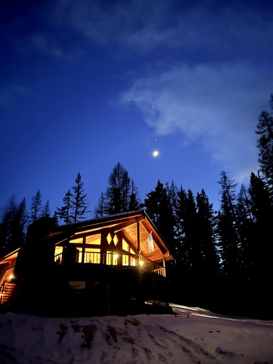 Cabins (United States of America, Flathead County, Montana)