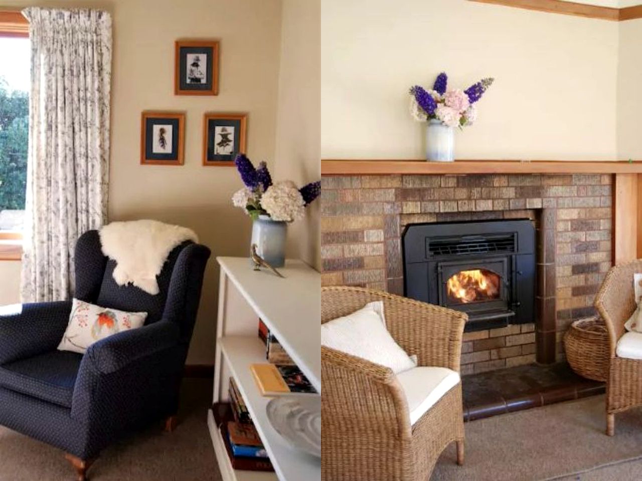 Charming Cabin Getaway near Little Akaloa Beach on the Banks Peninsula, South Island