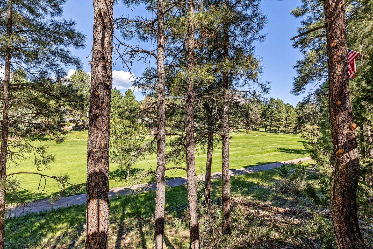Beautiful Vacation Rental with Golf Club Fairway Views from the Spacious Deck in Flagstaff, Arizona