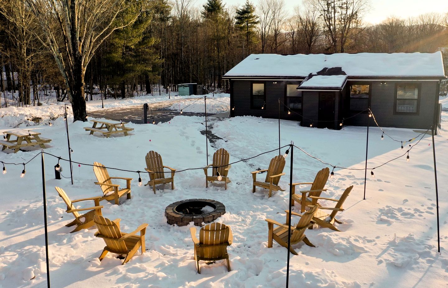 Heavenly Two Cabins Perfect for Groups or Family Retreats in NY