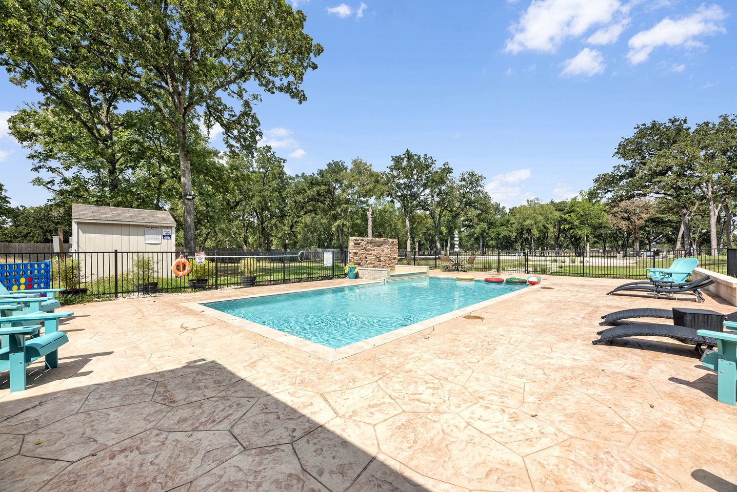 Modern Farmhouse Cargo Home Retreat with Pool & Goats near Houston in Hempstead, Texas