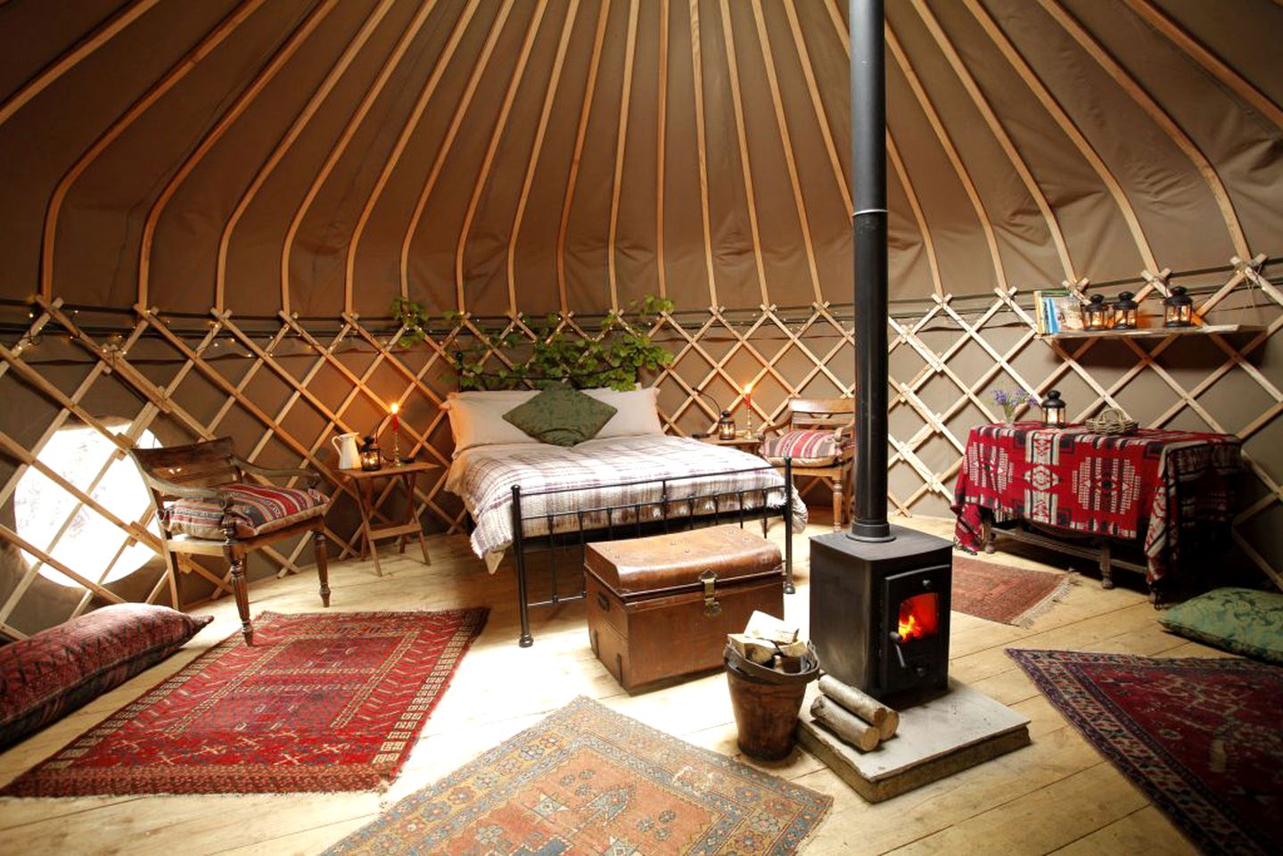 Family-Friendly Glamping Yurt in South Downs National Park near London, England