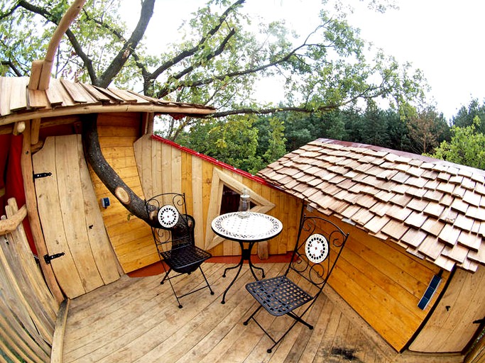 Tree Houses (Neißeaue, Saxony, Germany)